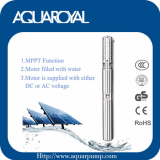 Brushless Permanent magnet  DC Solar submersible pump_4SP5_4